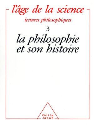 cover image of La Philosophie et son histoire